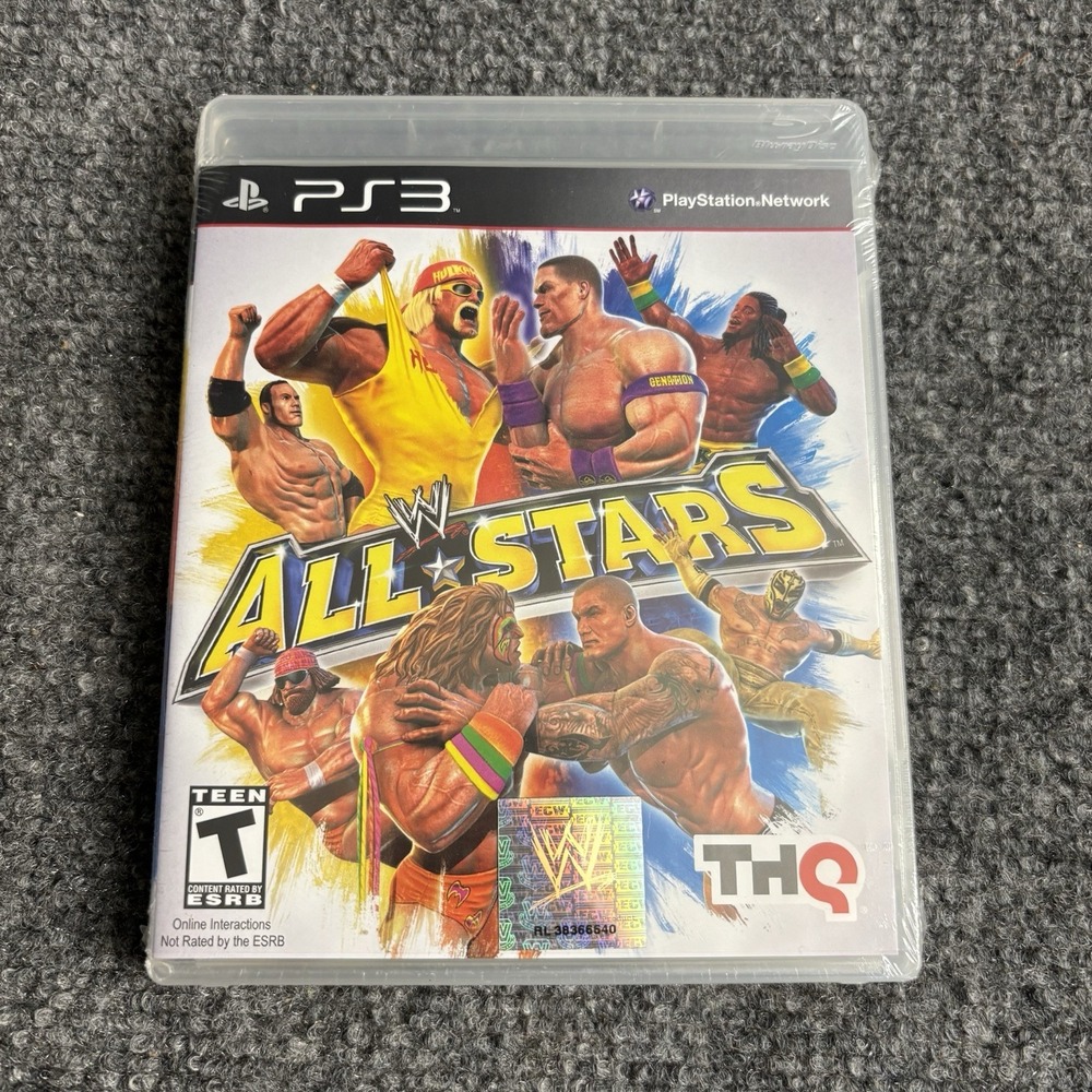 WWE Allstars Sony Playstation PS3 Brand New Factory Sealed